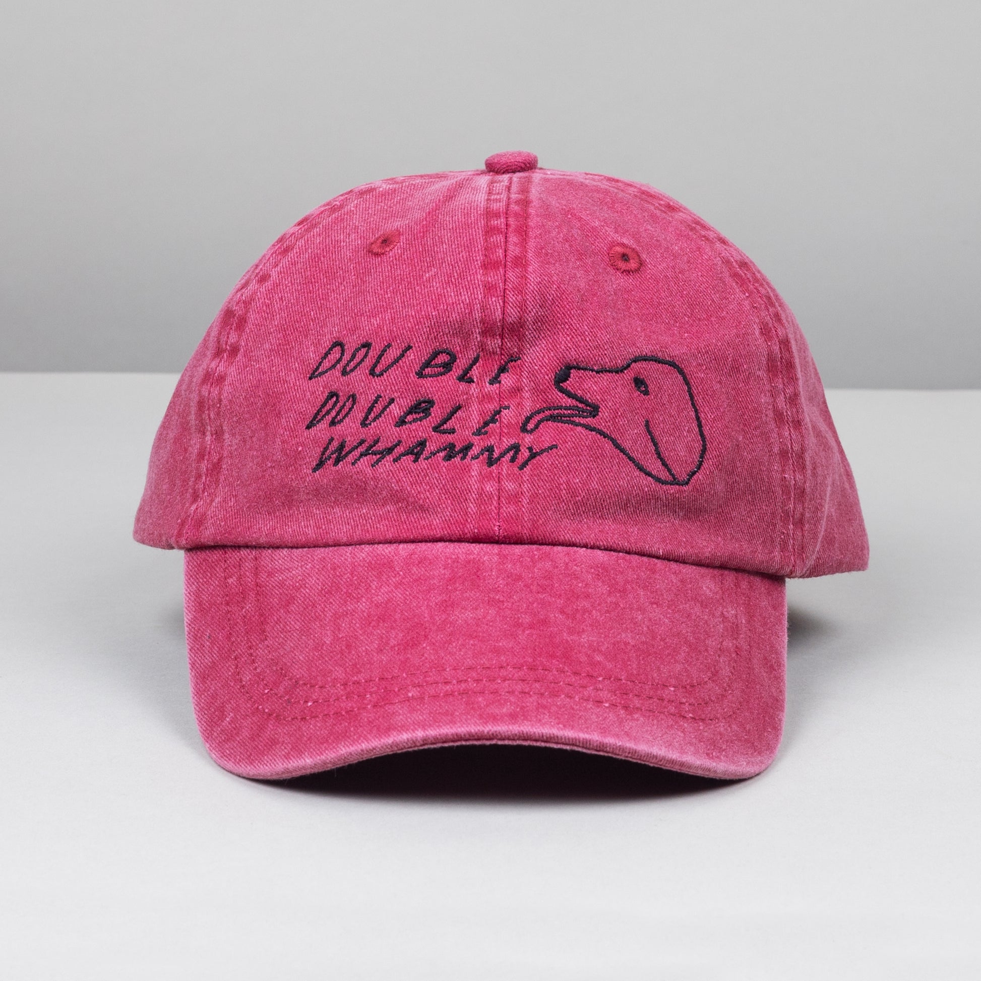 Double Double Whammy - DDW Dog Hat (Wine Red)