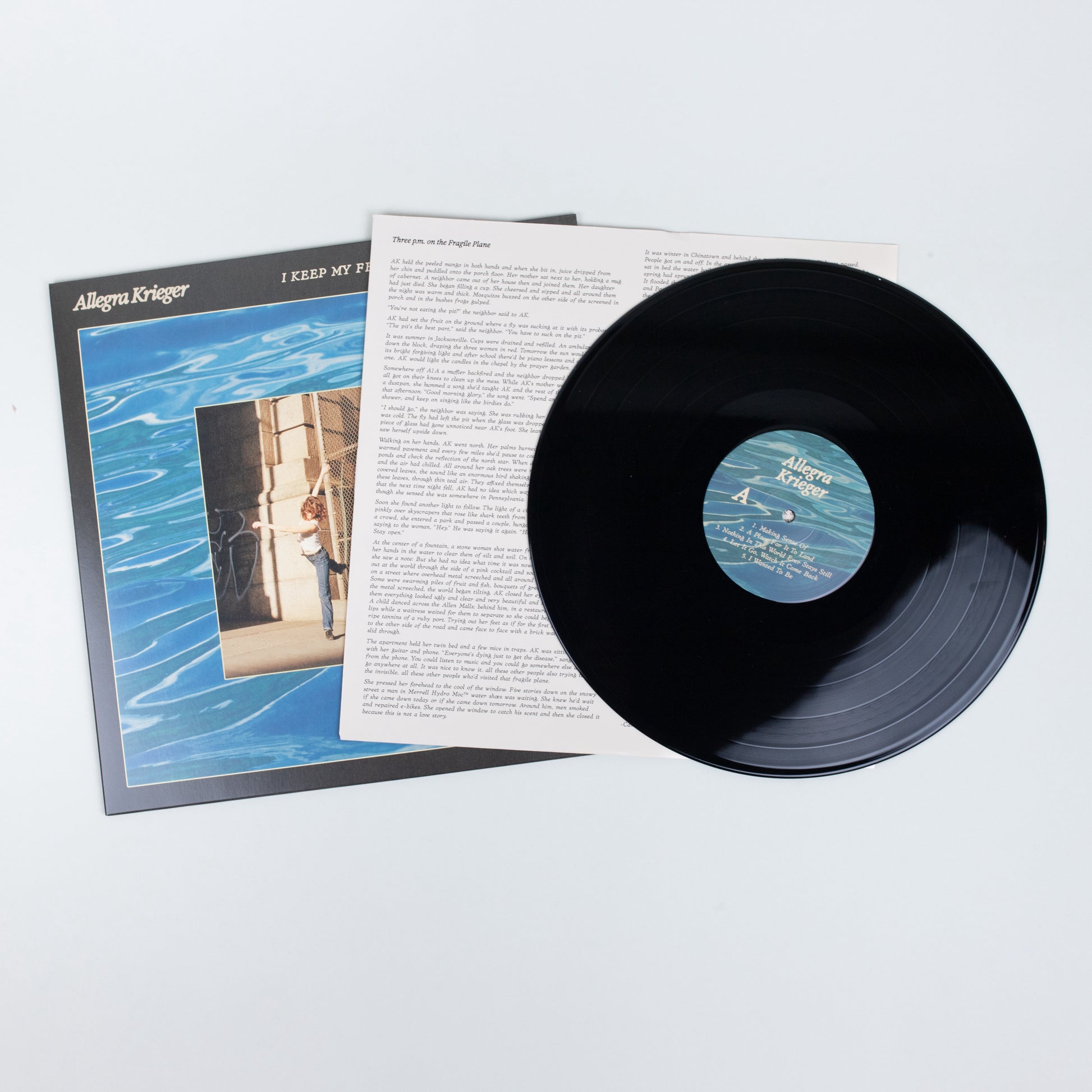 Allegra Krieger - I Keep My Feet on the Fragile Plane