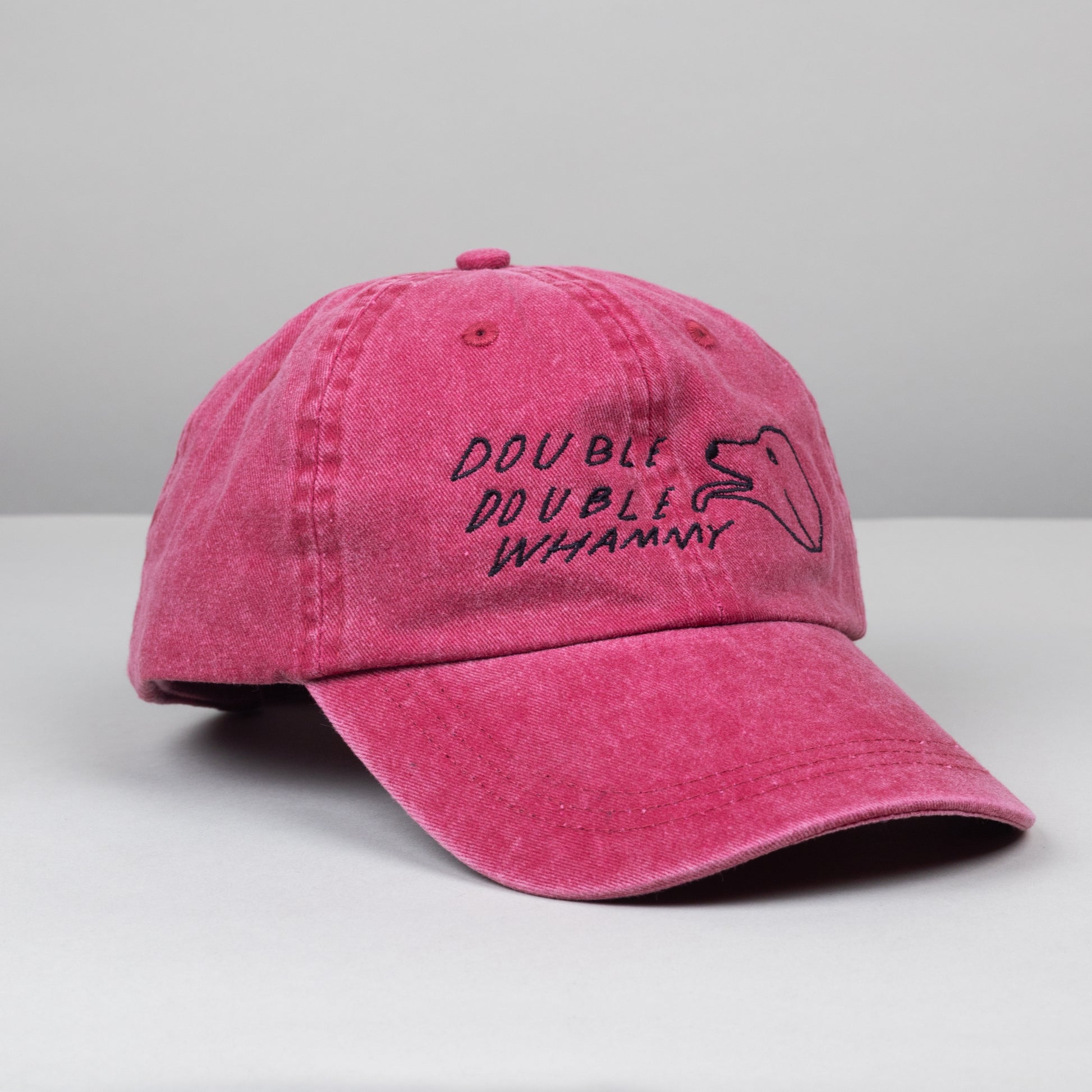 Double Double Whammy - DDW Dog Hat (Wine Red)