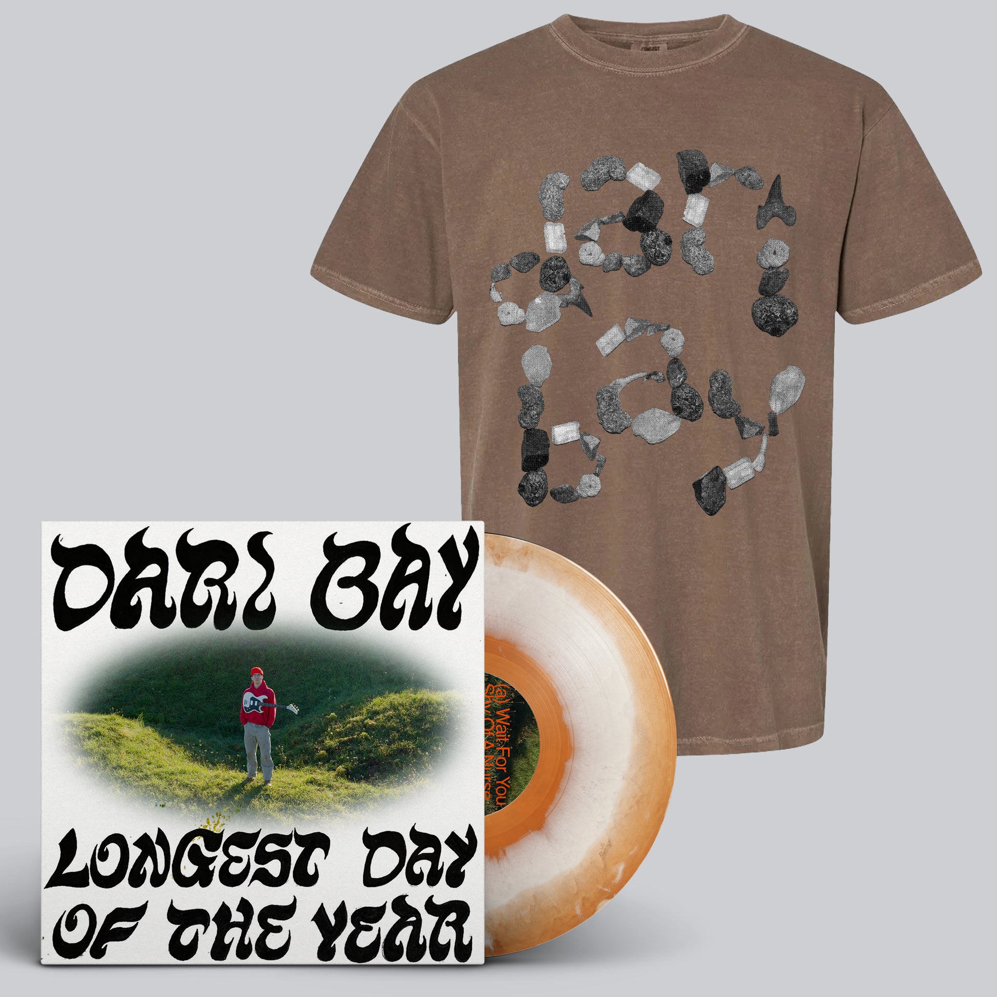 Dari Bay - "Longest Day" Vinyl + T-Shirt Bundle
